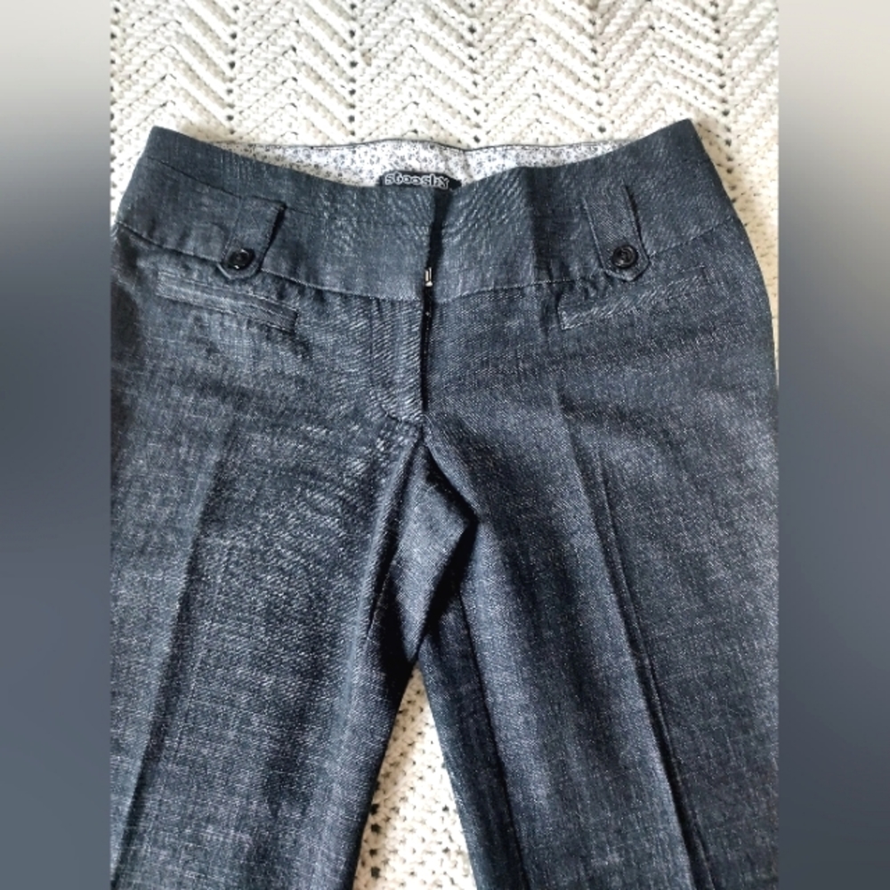 STOOSHY BLACK/WHITE DRESS PANTS